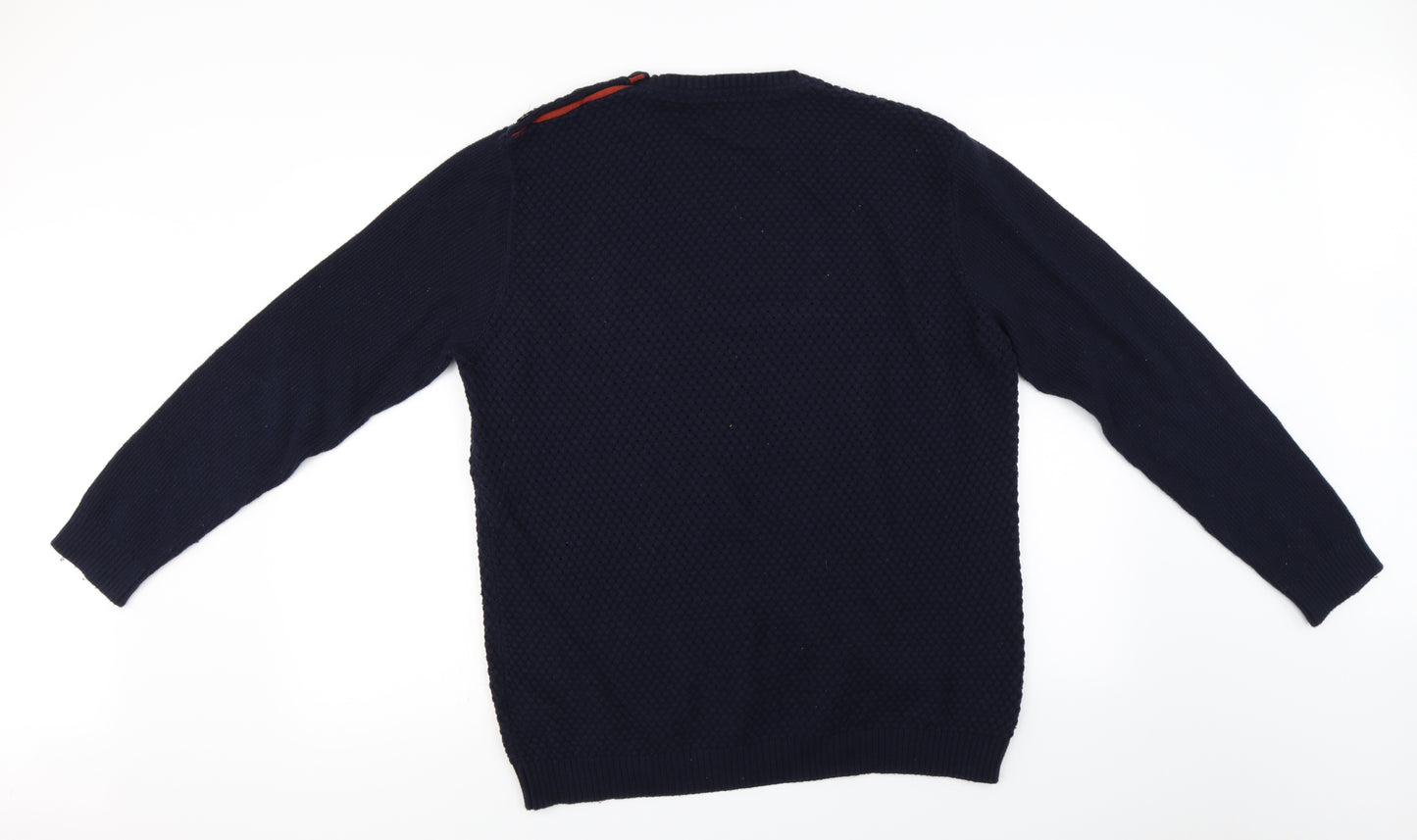 Morley Mens Blue   Pullover Jumper Size L