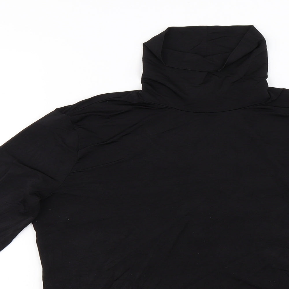 H&M  Womens Black   Basic T-Shirt Size M