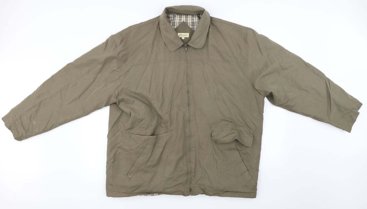 Chaears Mens Green   Jacket Coat Size XL