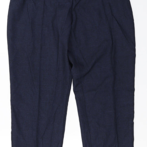 Marks and Spencer  Womens Blue   Trousers  Size 16 L26 in