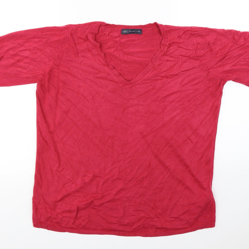 Marks and Spencer Womens Pink   Pullover Jumper Size 20