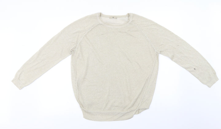 TU Womens Ivory Pullover Jumper Size 12