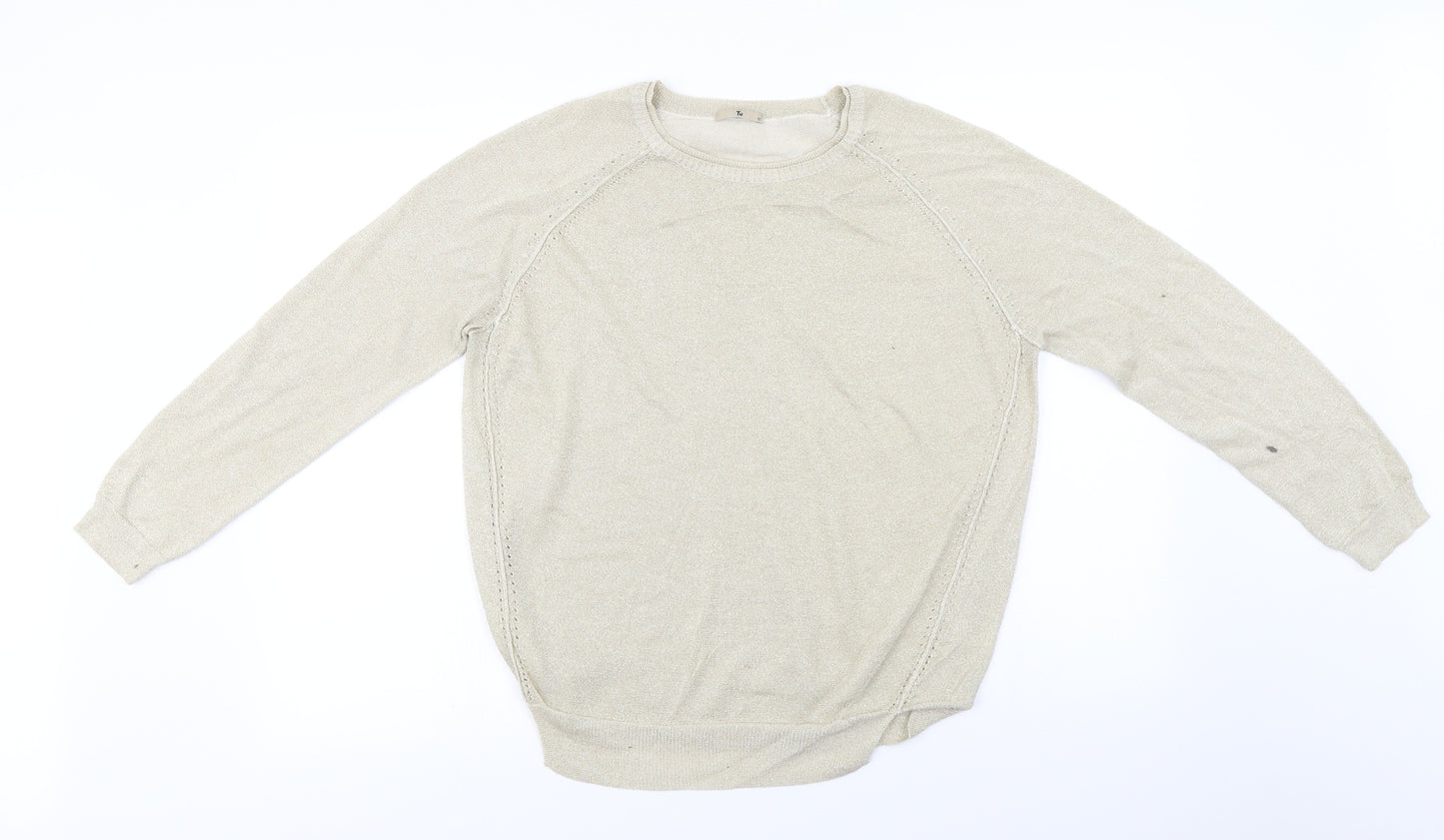 TU Womens Ivory   Pullover Jumper Size 12