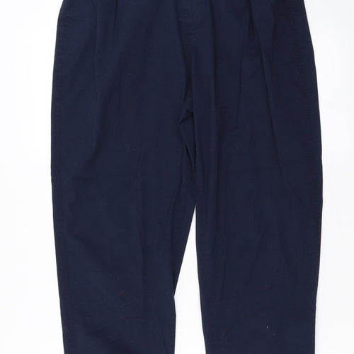 F&F  Womens Blue   Trousers  Size 14 L24 in