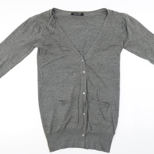 Select  Womens Grey   Cardigan Jumper Size 14