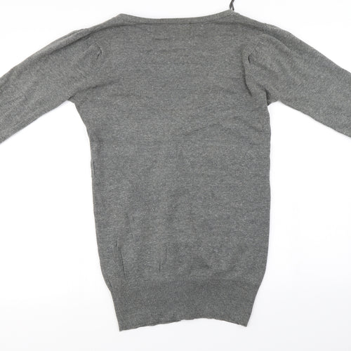 Select  Womens Grey   Cardigan Jumper Size 14