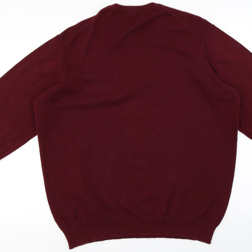 Golf Co  Mens Red   Pullover Jumper Size L