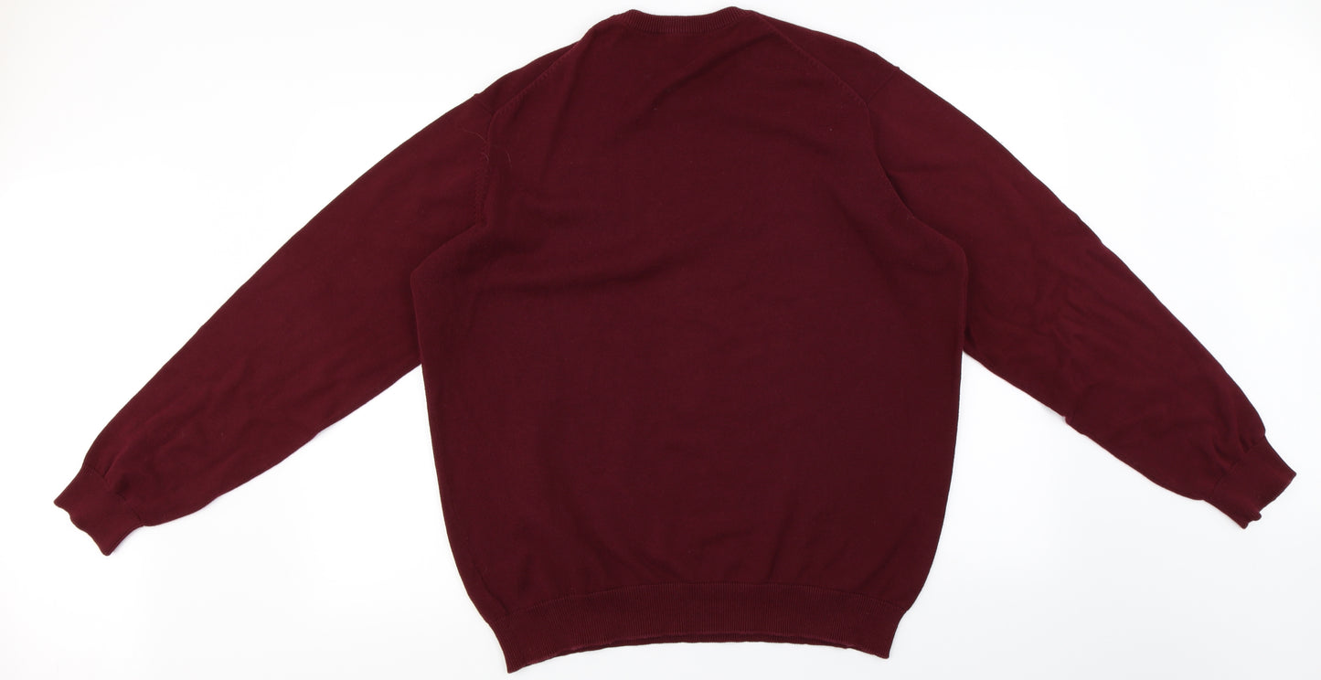 Golf Co  Mens Red   Pullover Jumper Size L