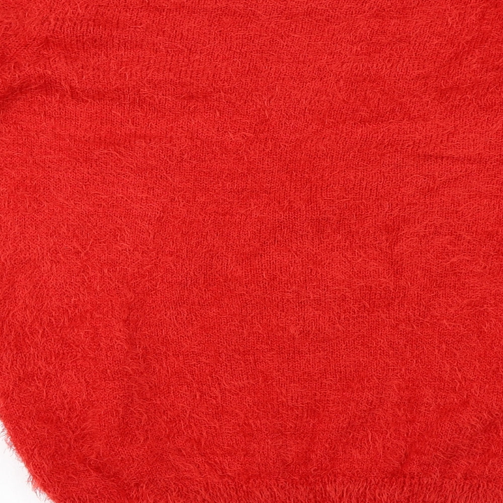seasons greetings  Womens Red   Pullover Jumper Size 16  - Christmas jumper