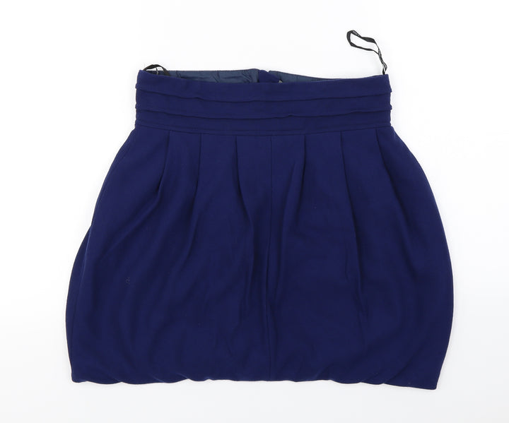 Atmosphere Womens Blue A-Line Skirt Size 12