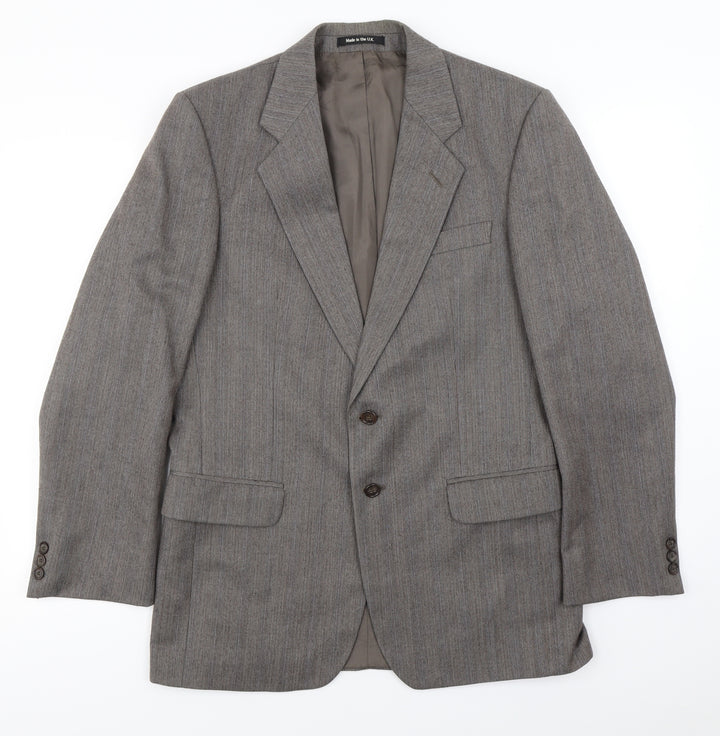 st michael Mens Beige Jacket Blazer Size 38