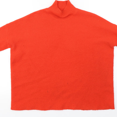 Warehouse  Womens Orange   Pullover Jumper Size S