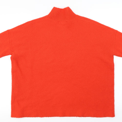 Warehouse  Womens Orange   Pullover Jumper Size S