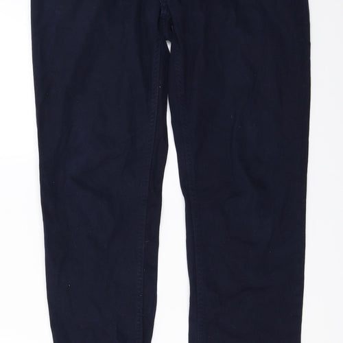 H&M Womens Blue   Trousers  Size 34 in L28 in