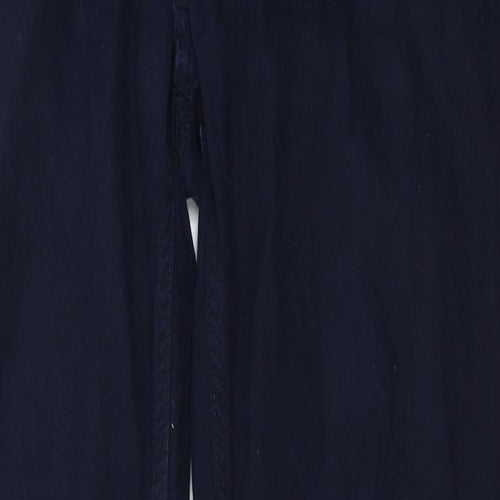 H&M Womens Blue   Trousers  Size 34 in L28 in