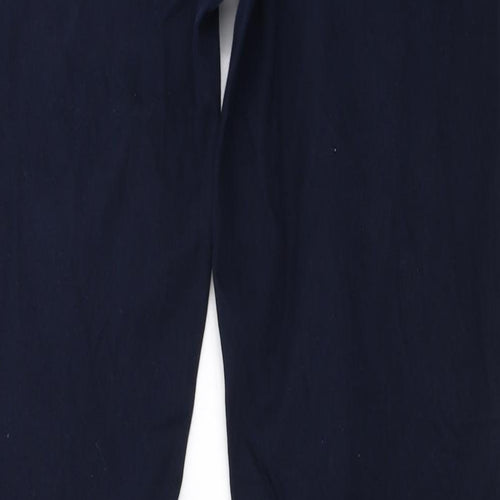 H&M Womens Blue   Trousers  Size 34 in L28 in