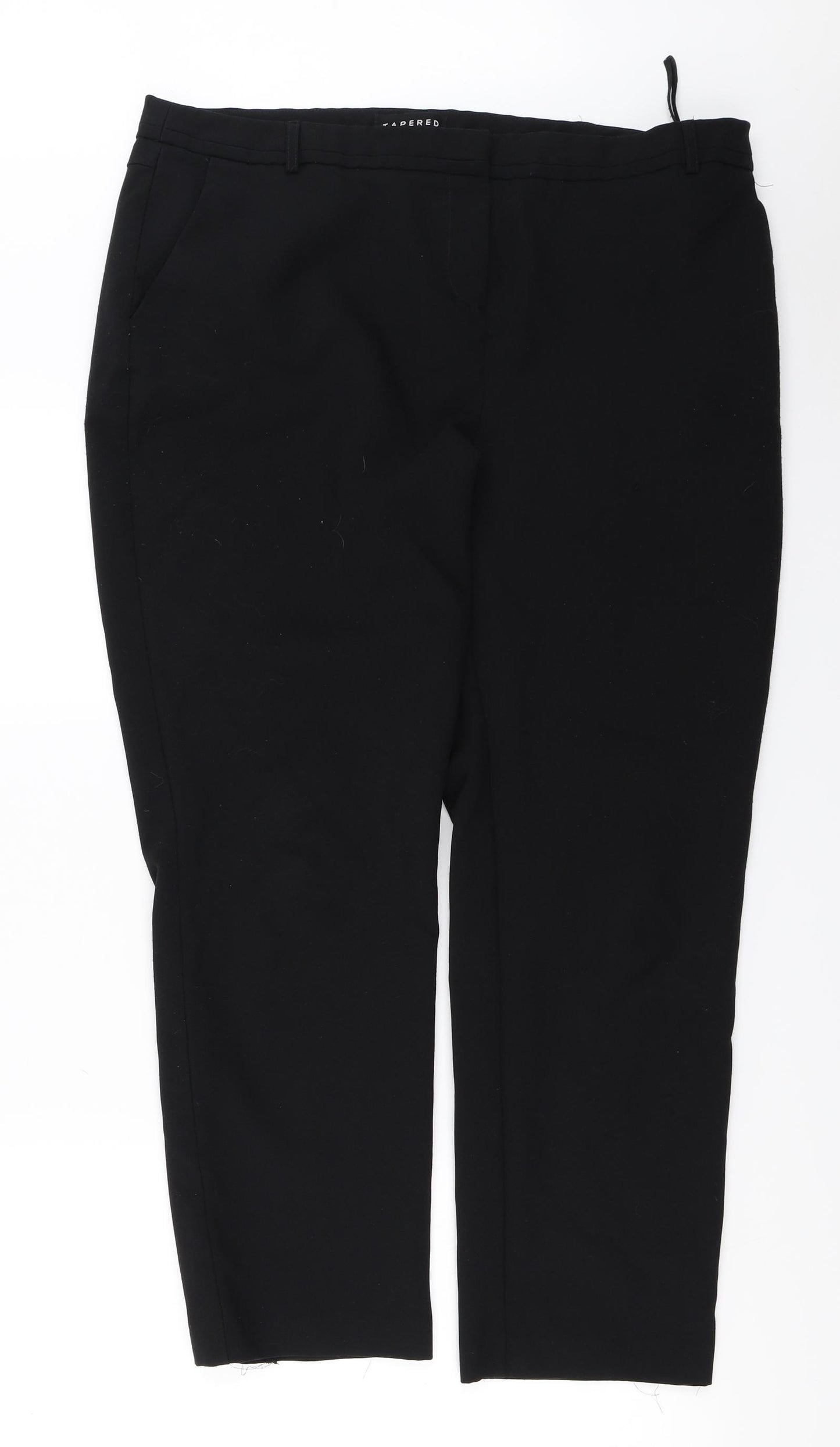Peacocks  Womens Black   Trousers  Size 18 L26 in