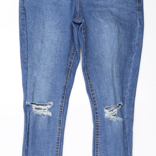 Dorothy Perkins  Womens Blue   Straight Jeans Size 10 L22 in