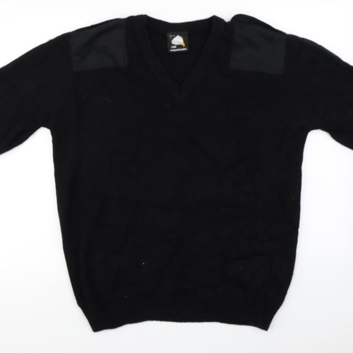 RN Mens Black   Pullover Jumper Size M