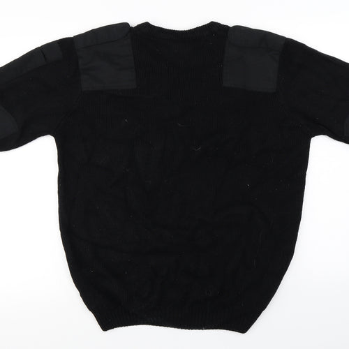 RN Mens Black   Pullover Jumper Size M