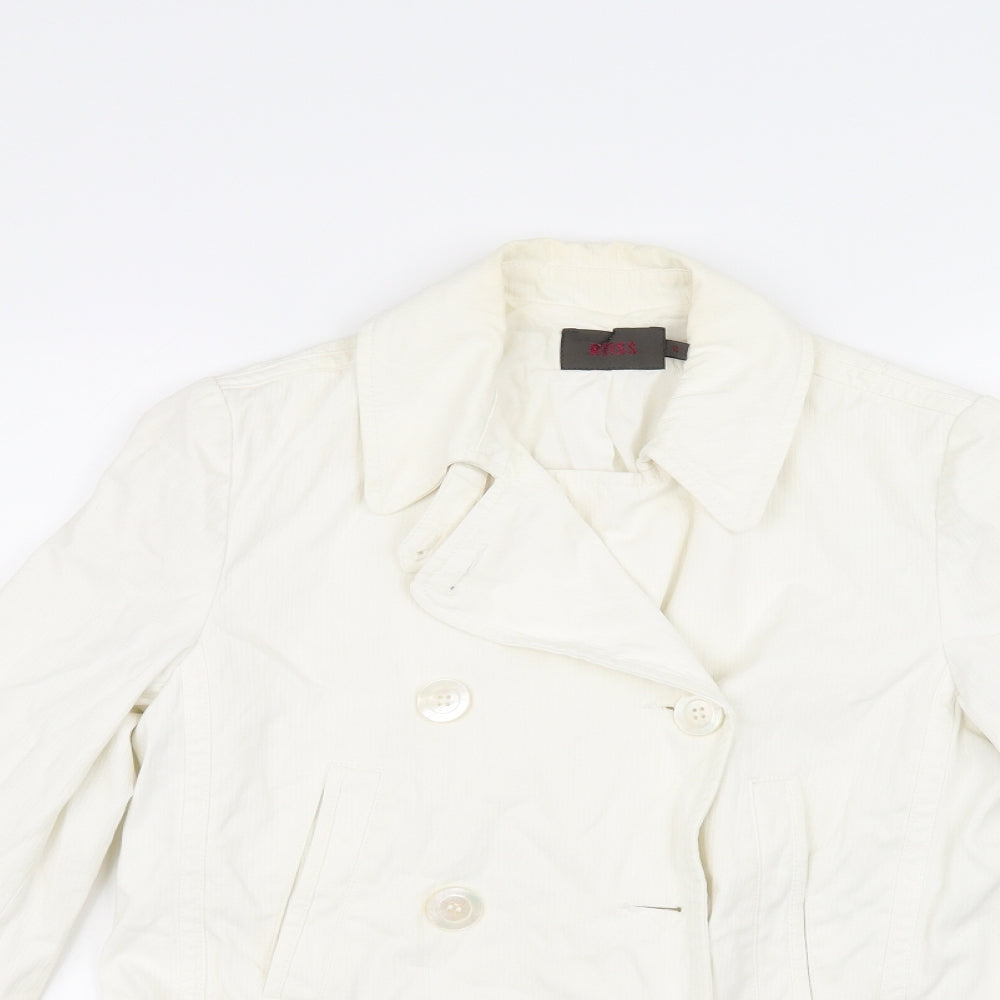 Reiss Womens White   Jacket  Size 10