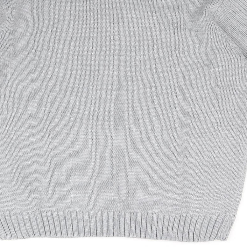 Premier Mens Grey   Pullover Jumper Size L