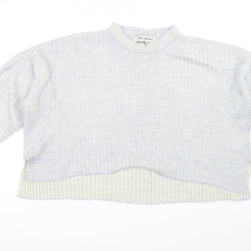 Light before Dark Womens Grey   Pullover Jumper Size S