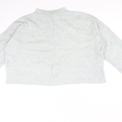 Light before Dark Womens Grey   Pullover Jumper Size S