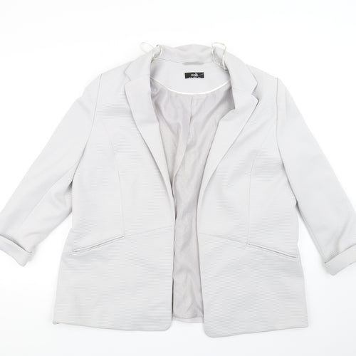 Wallis Womens Grey   Jacket  Size 10