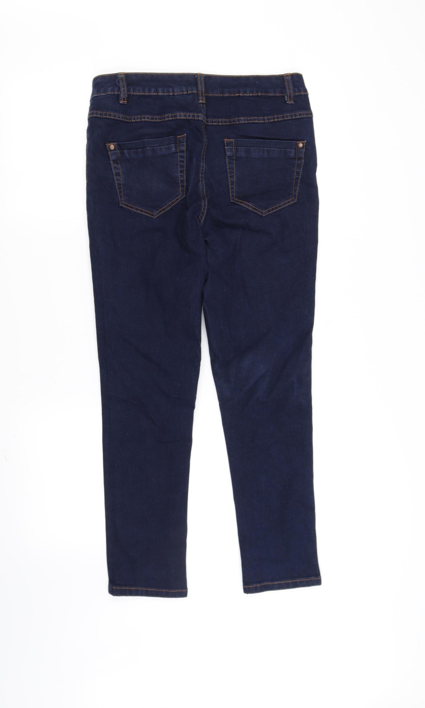 George Womens Blue   Straight Jeans Size 10 L28 in
