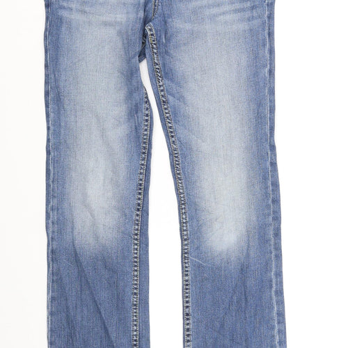 Catie Womens Blue   Straight Jeans Size M L32 in
