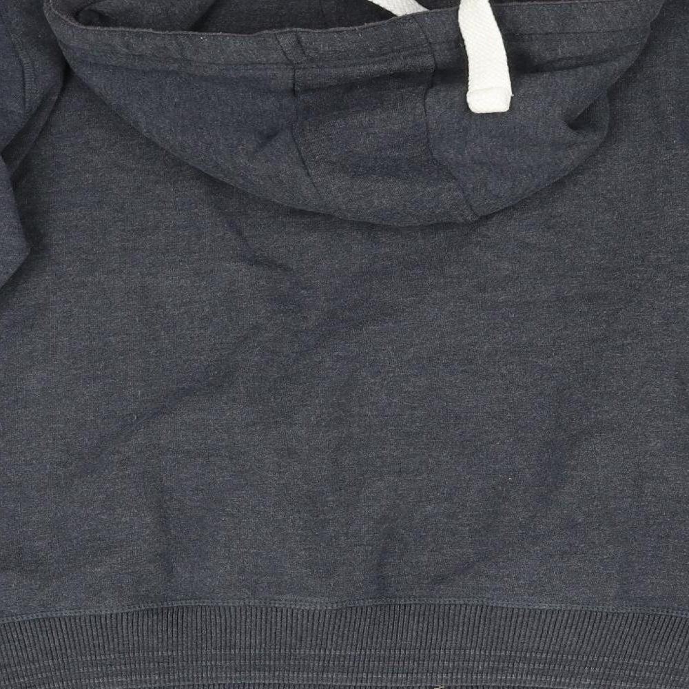 Brooklyn & Fox Mens Grey   Full Zip Hoodie Size 2XL