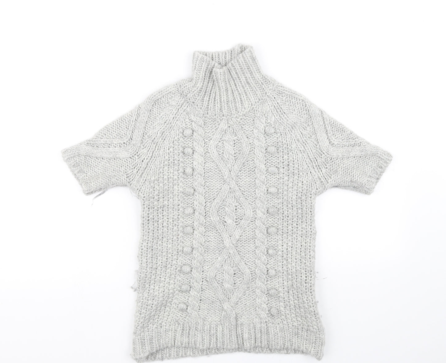 Zara Knit Womens Grey   Pullover Jumper Size S