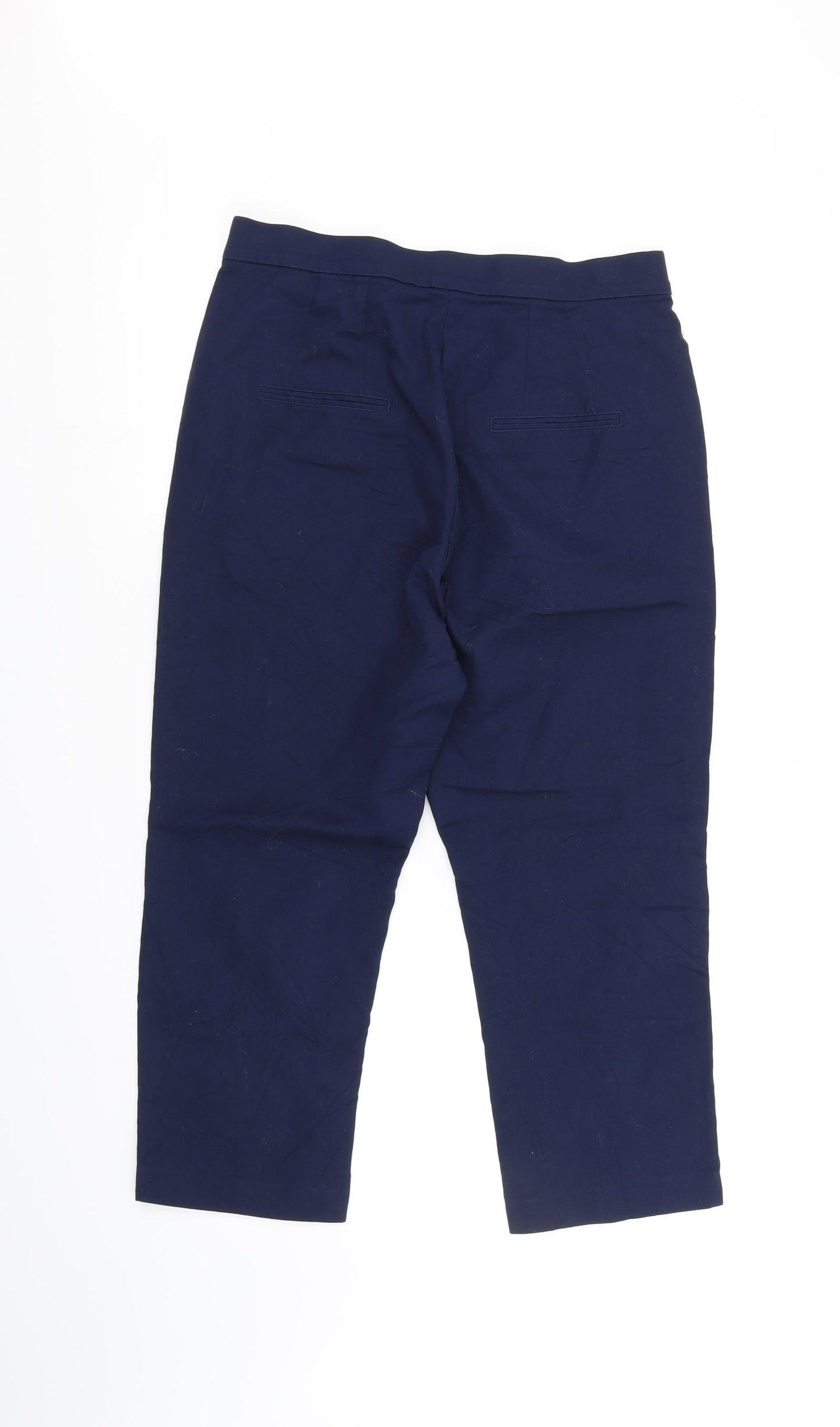 Marks and Spencer Womens Blue   Trousers  Size 12 L26 in