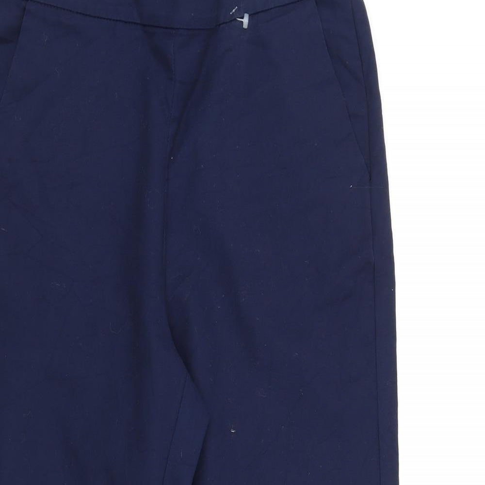 Marks and Spencer Womens Blue   Trousers  Size 12 L26 in