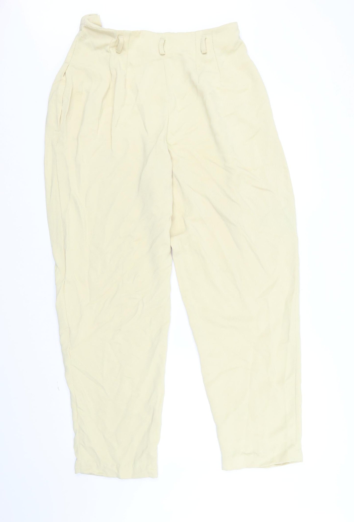 Watercolours  Womens Yellow   Trousers  Size 14 L32 in