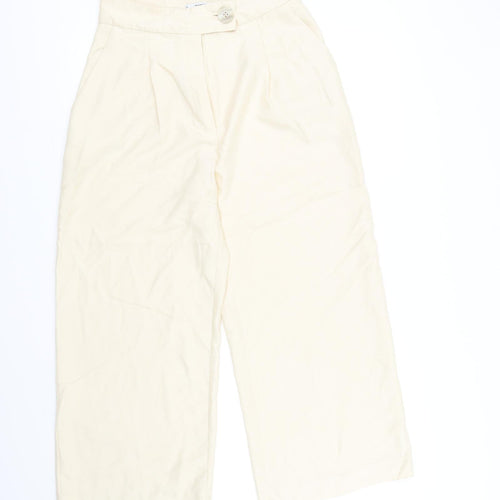 Mango Womens Beige   Trousers  Size 8 L28 in