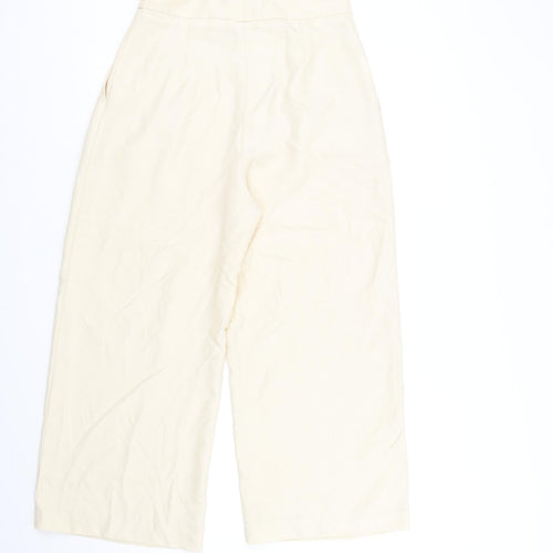 Mango Womens Beige   Trousers  Size 8 L28 in