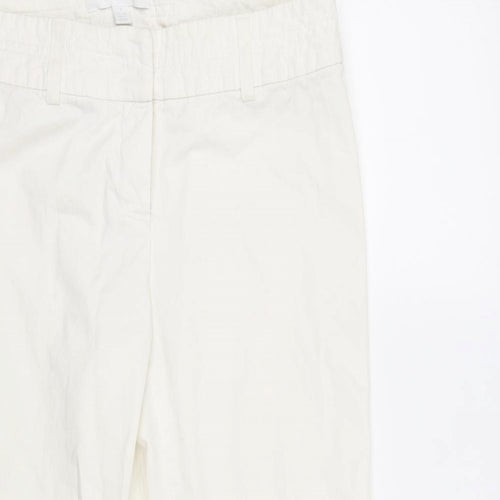Josef Womens White   Trousers  Size 8 L24 in