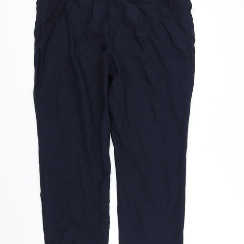 Marks and Spencer Womens Blue   Trousers  Size 16 L27 in