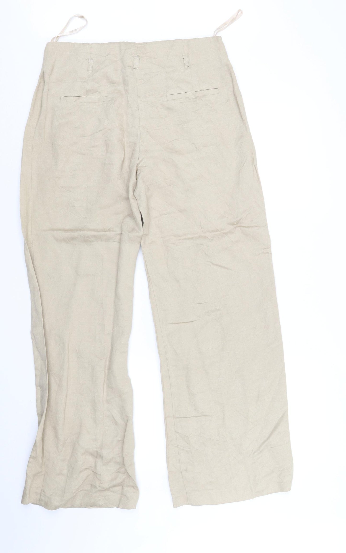 F&F Womens Beige   Trousers  Size 12 L35 in