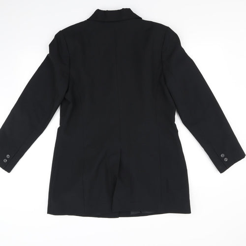Jessica Reid Womens Black   Jacket Blazer Size 14