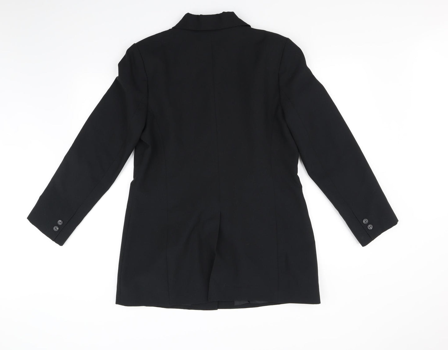 Jessica Reid Womens Black   Jacket Blazer Size 14