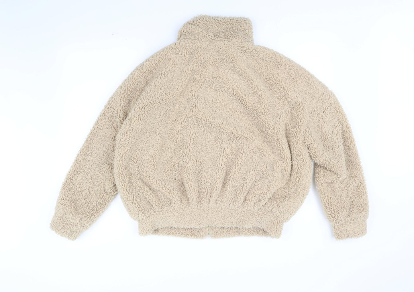 In the Style Womens Beige   Full Zip Jumper Size 8