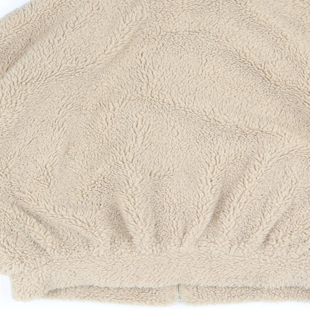In the Style Womens Beige   Full Zip Jumper Size 8