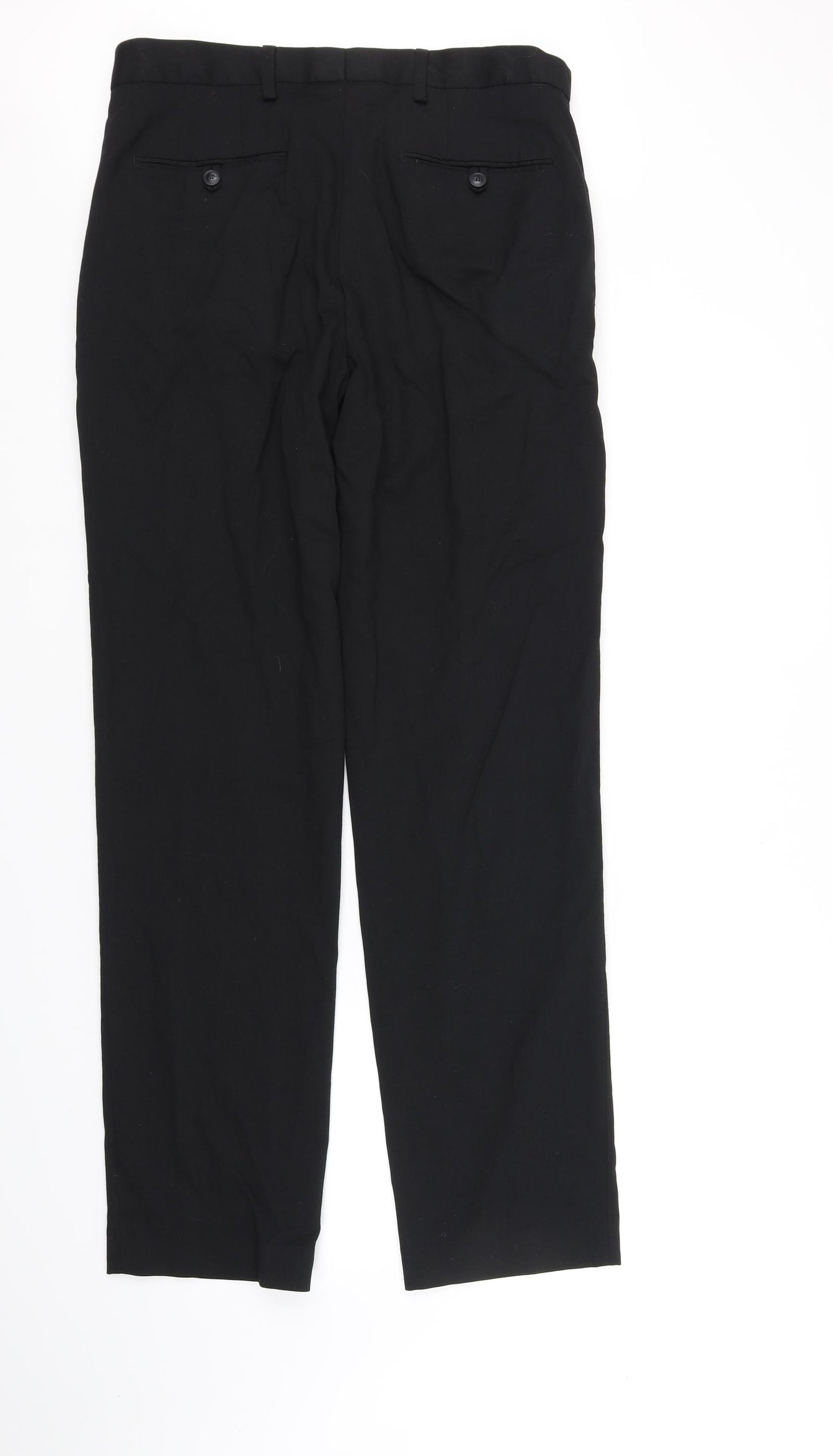 Marks and Spencer Womens Black   Trousers  Size M L32 in