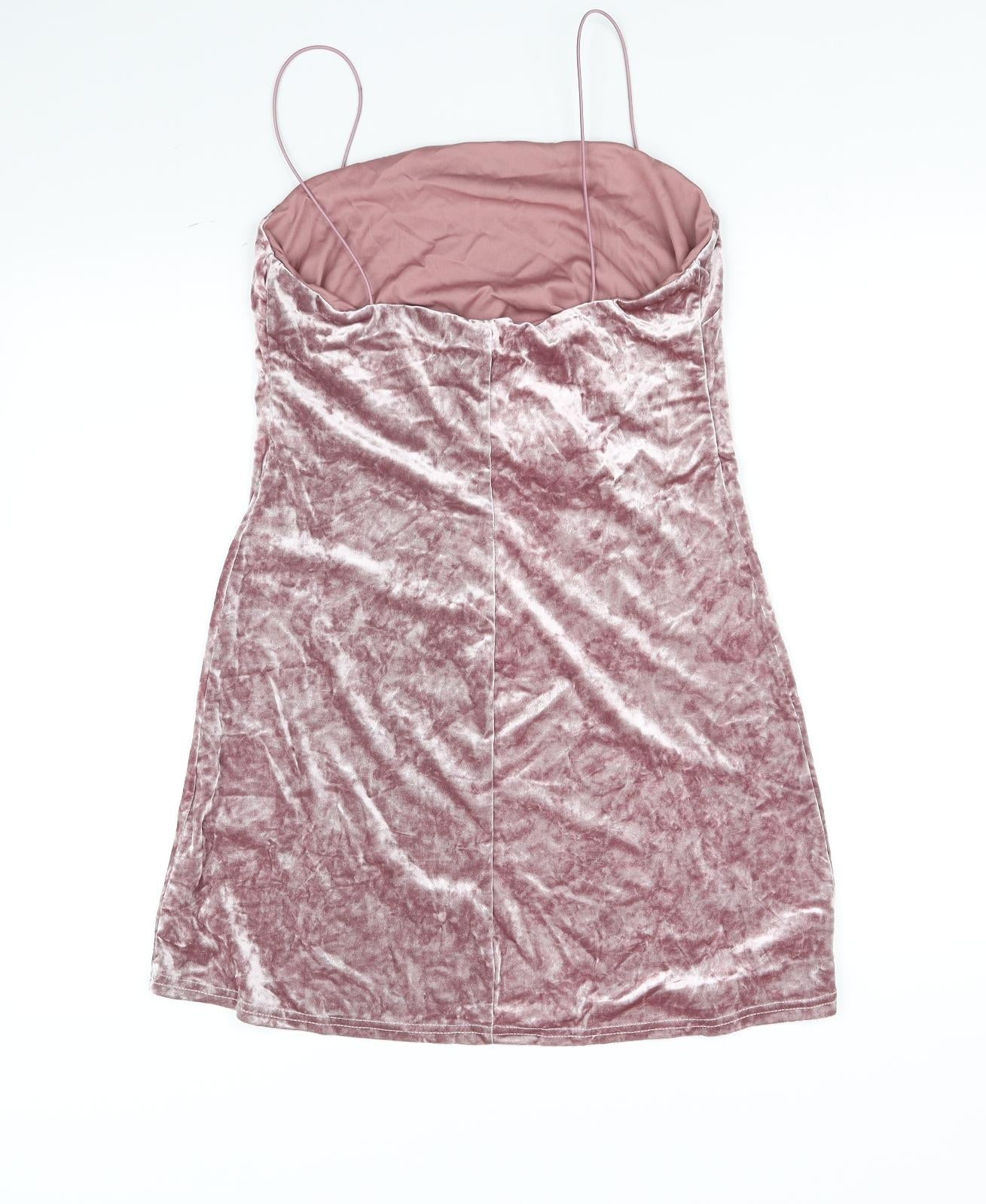 New Look Womens Pink   Basic Tank Size 14