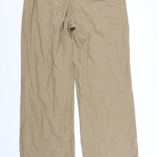 F&F Womens Beige   Trousers  Size 16 L33 in