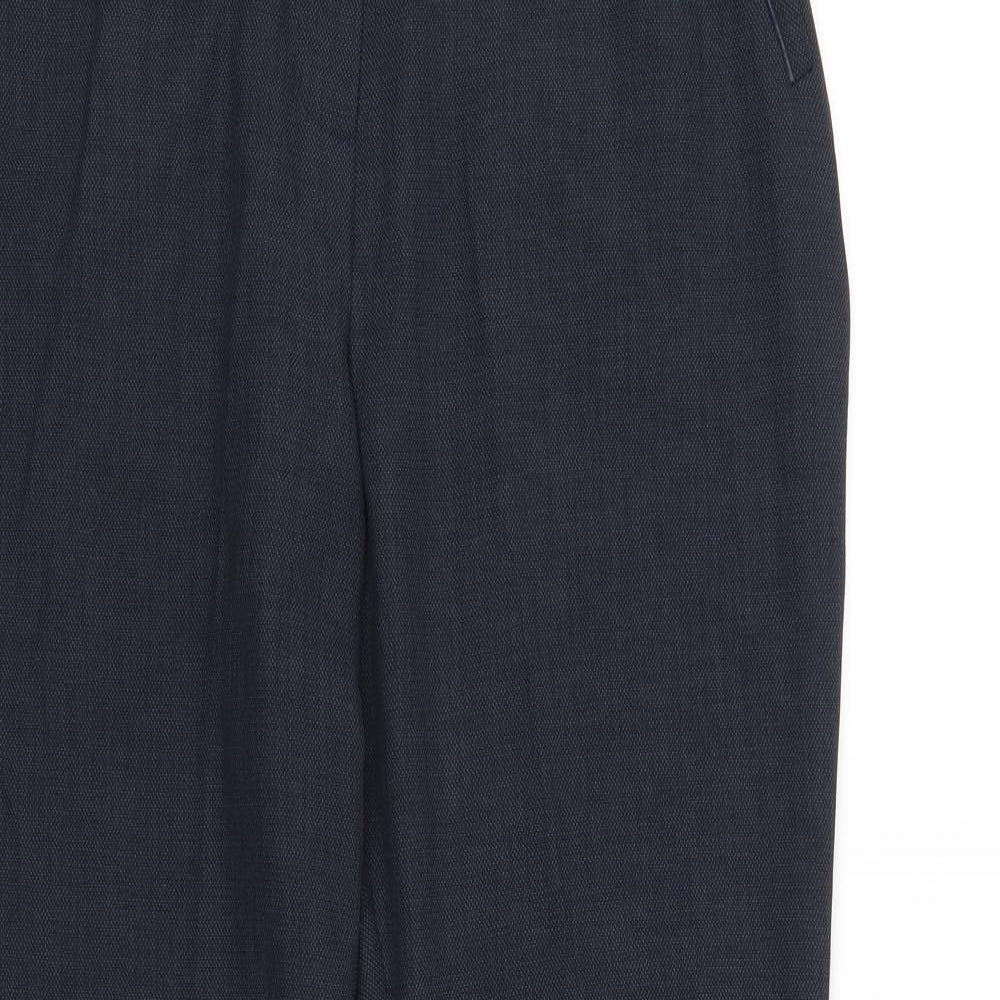 Marks and Spencer Womens Blue   Trousers  Size 12 L31 in