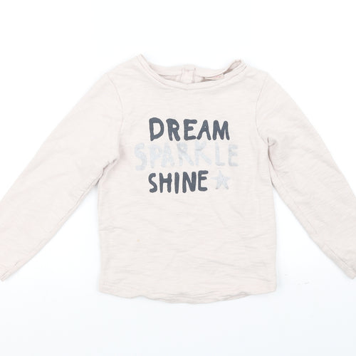 NEXT Girls Pink   Pullover Jumper Size 9 Years